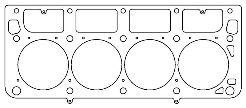 Cometic GM LS1 (w/M.I.D. Sleeves) 4.125 inch Bore .040 inch MLS Headgasket