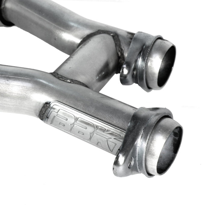 BBK 79-93 Mustang 5.0 Short Mid H Pipe With Catalytic Converters 2-1/2 For BBK Long Tube Headers