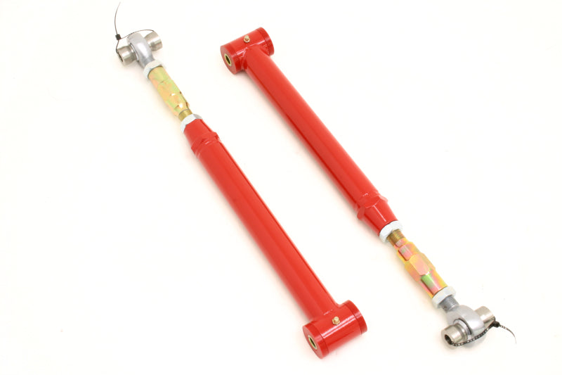 BMR 82-02 3rd Gen F-Body On-Car Adj. Lower Control Arms / Rod End Combo (Polyurethane) - Red