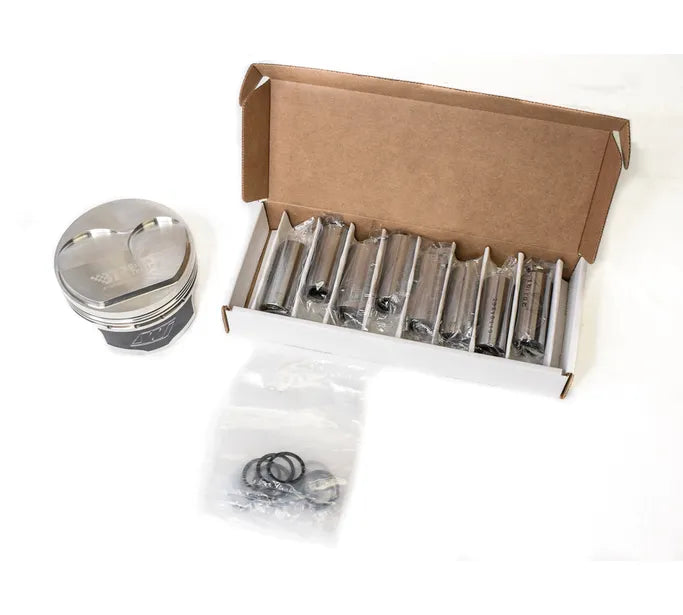 BTR PISTON SET 4.000 inch BORE 3.622 inch STROKE 6.125 inch ROD 12CC DOME