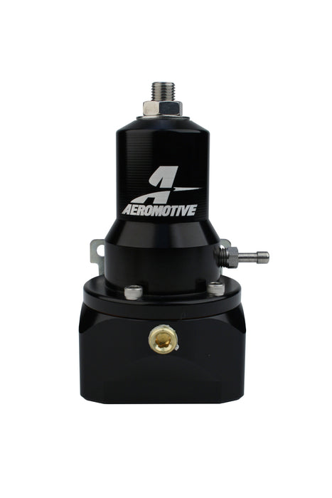 Aeromotive Regulator - 30-120 PSI - .313 Valve - 2x AN-10 Inlets / AN-10 Bypass